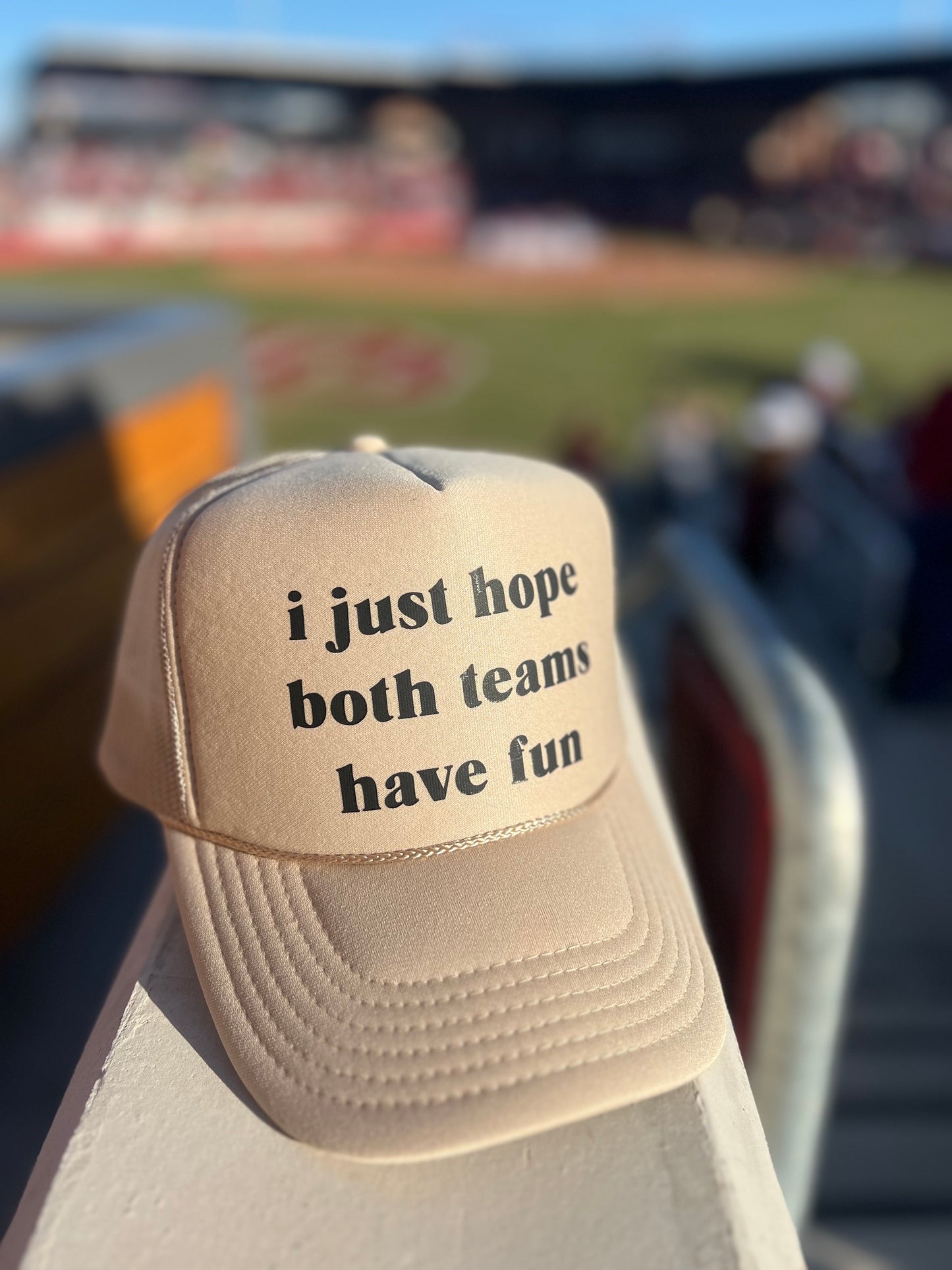 I Just Hope Both Teams Have Fun