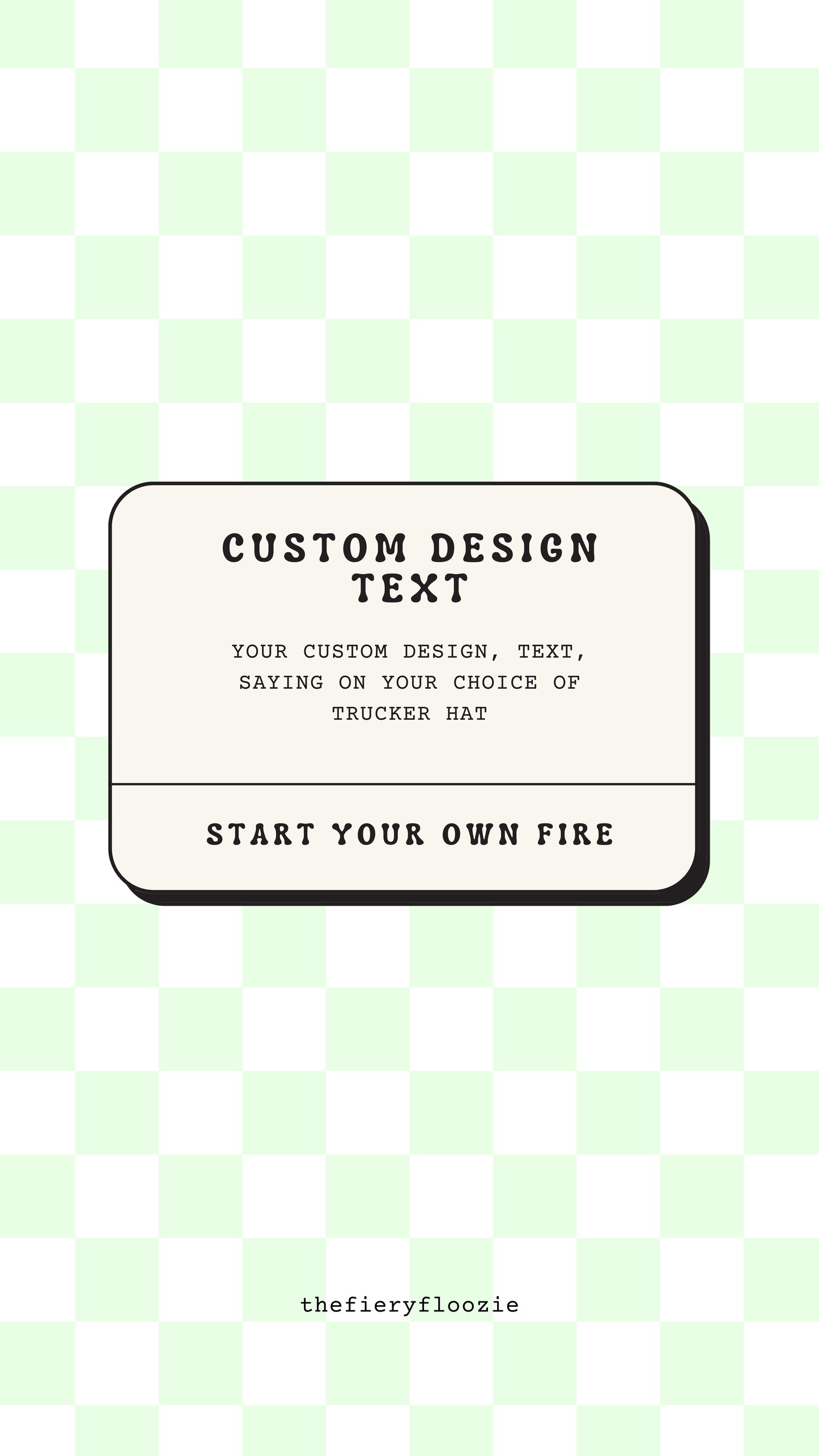 Custom Design - Text