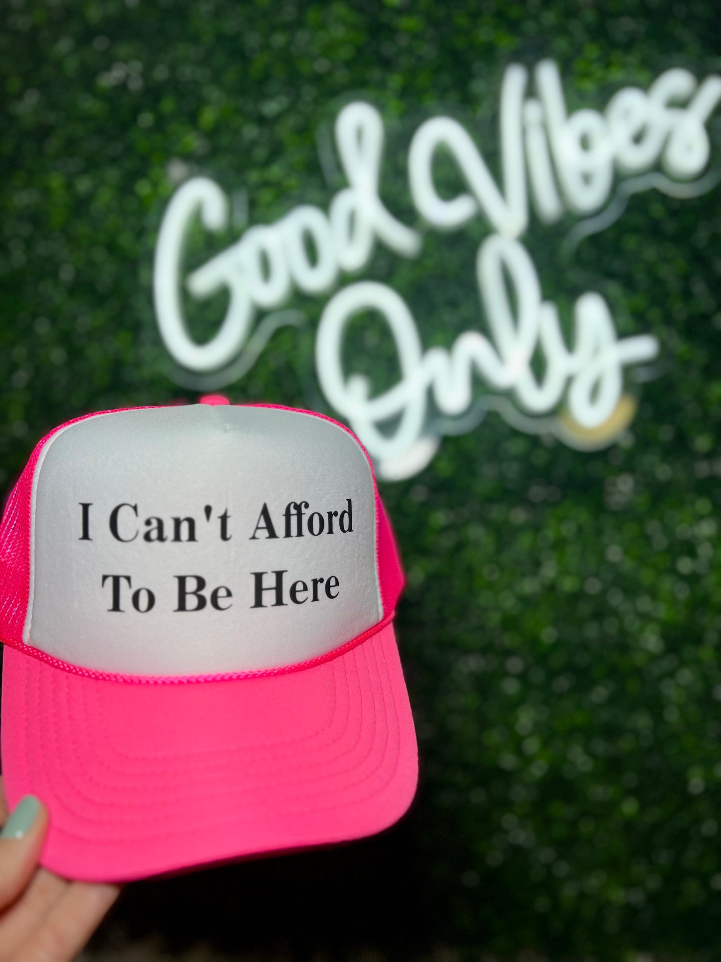 I Can't Afford To Be Here